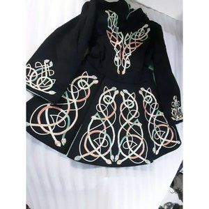 The Harling Dance School  Kilkenny Creations Black &Green  Girls Dress